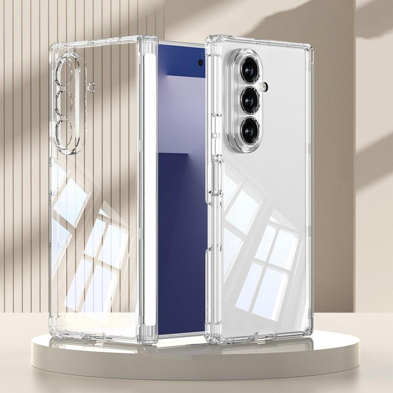 Four-corner Airbag Anti-drop All-inclusive Hinged Transparent Phone Case for Samsung Galaxy Z Fold 7 Fold7 Camera Protect Cover Galaxy Z Fold7
Four-corner Airbag Anti-drop All-inclusive Hinged Transparent Phone Case for Samsung Galaxy Z Fold 7 Fold7 Camera Protect Cover Galaxy Z Fold7