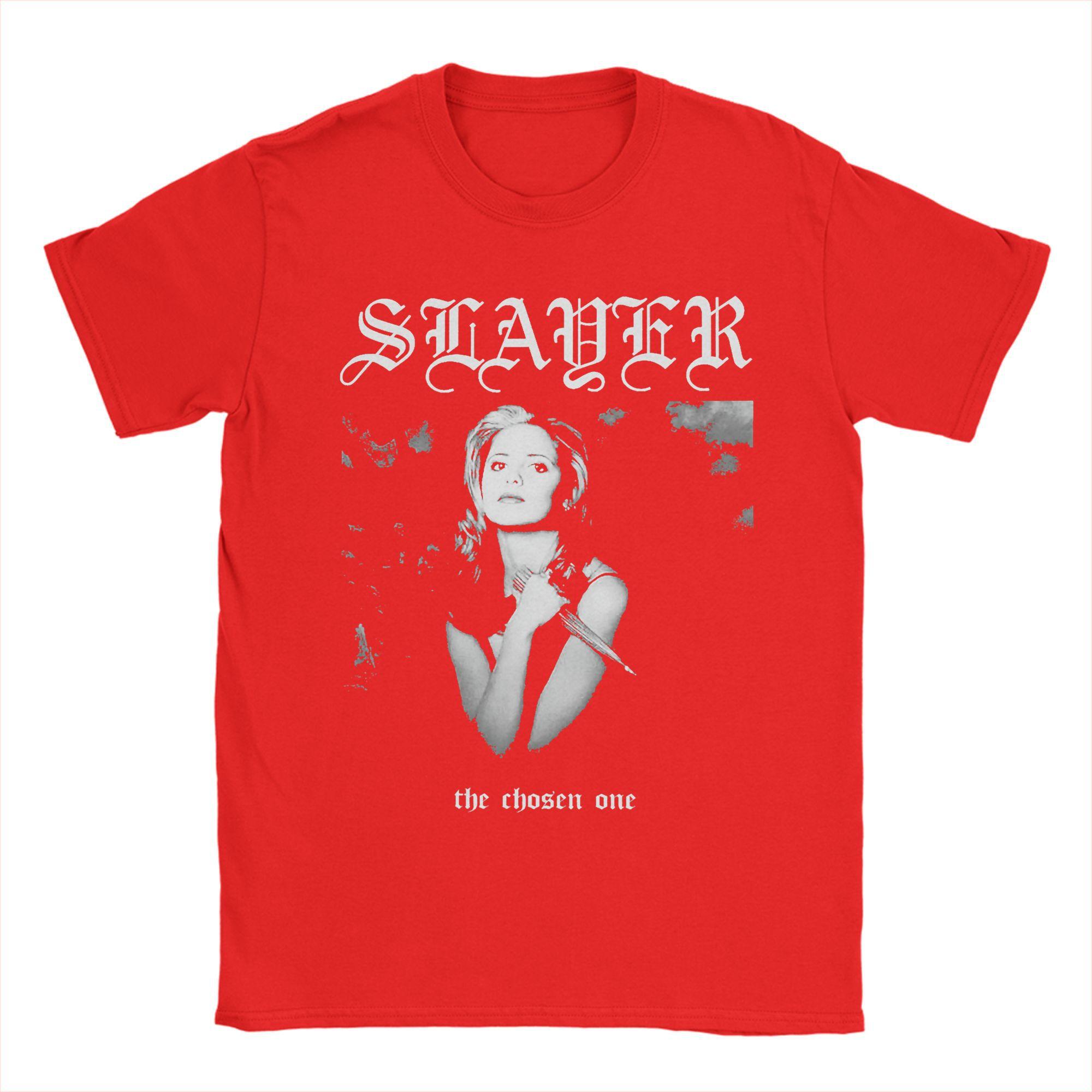 Novelty Buffys The Vampire Slayers TShirts Unisex Crew Neck Pure Cotton T Shirts Short Sleeve Tee Shirt Gift Idea Clothing S
Novelty Buffys The Vampire Slayers TShirts Unisex Crew Neck Pure Cotton T Shirts Short Sleeve Tee Shirt Gift Idea Clothing S