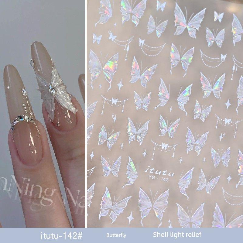 Shell White Influencer Picks Embossed Nail Sticker itutu-142# butterfly shell light relief
Shell White Influencer Picks Embossed Nail Sticker itutu-142# butterfly shell light relief