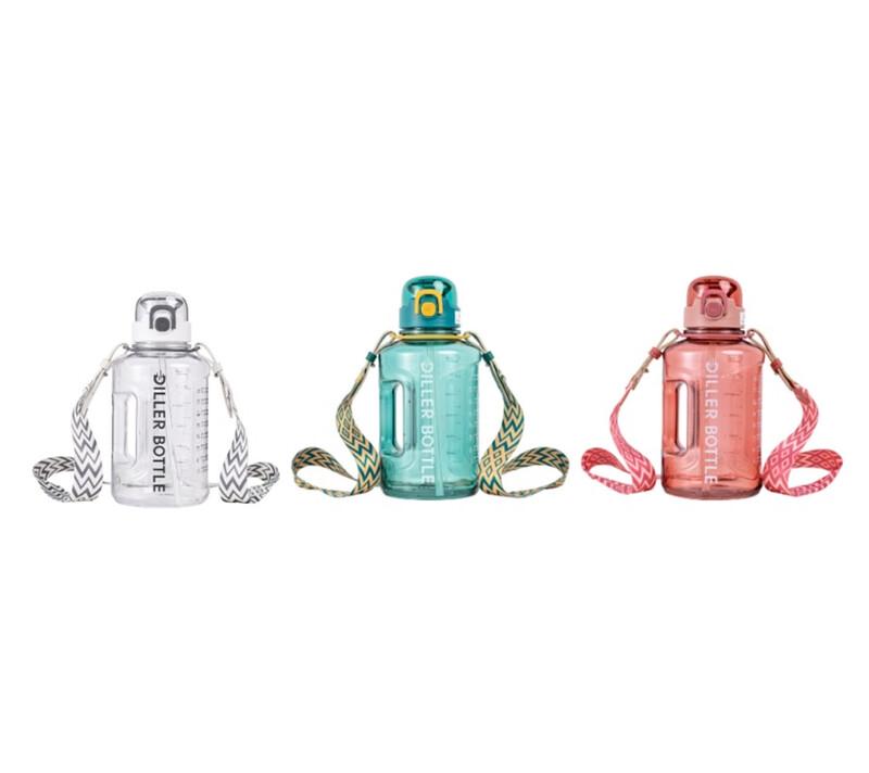 Diller 1.7L Large Capacity Fitness Straw Water Bottle
Diller 1.7L Large Capacity Fitness Straw Water Bottle