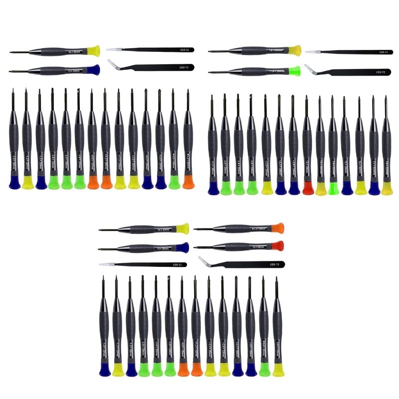 Multipurpose Small Screwdriver Precisions Tool with Color Coded Handle for Phone Laptop Fixing Delicate Repairs
Multipurpose Small Screwdriver Precisions Tool with Color Coded Handle for Phone Laptop Fixing Delicate Repairs