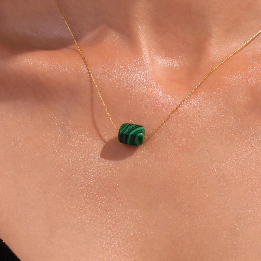 Malachite Western Country Necklace Square Bohemian Style Choker Turquoise Necklace Vacation темно-синього кольору
Malachite Western Country Necklace Square Bohemian Style Choker Turquoise Necklace Vacation темно-синього кольору