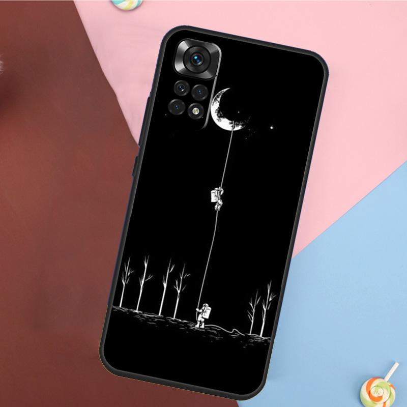 Black White Moon Space Astronaut Cover For Xiaomi Redmi Note 13 Pro 14 12 11 9 10 9S 10S 11S 12S Redmi 14C 10C 12C 13C Case Redmi Note 9 Pro
Black White Moon Space Astronaut Cover For Xiaomi Redmi Note 13 Pro 14 12 11 9 10 9S 10S 11S 12S Redmi 14C 10C 12C 13C Case Redmi Note 9 Pro