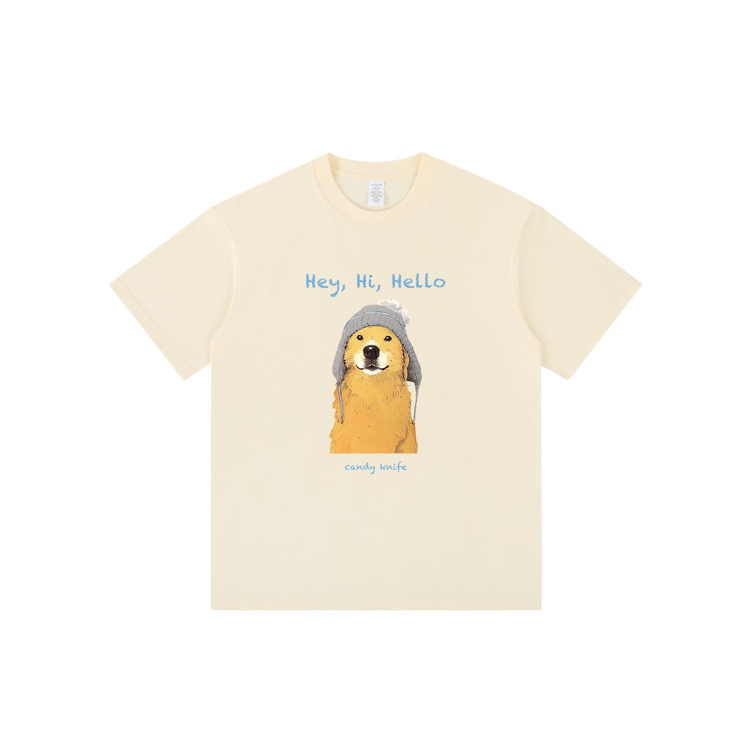 Unisex Korean Style Puppy Print Short-Sleeve T-Shirt - Casual and Versatile Loose Fit L
Unisex Korean Style Puppy Print Short-Sleeve T-Shirt - Casual and Versatile Loose Fit L