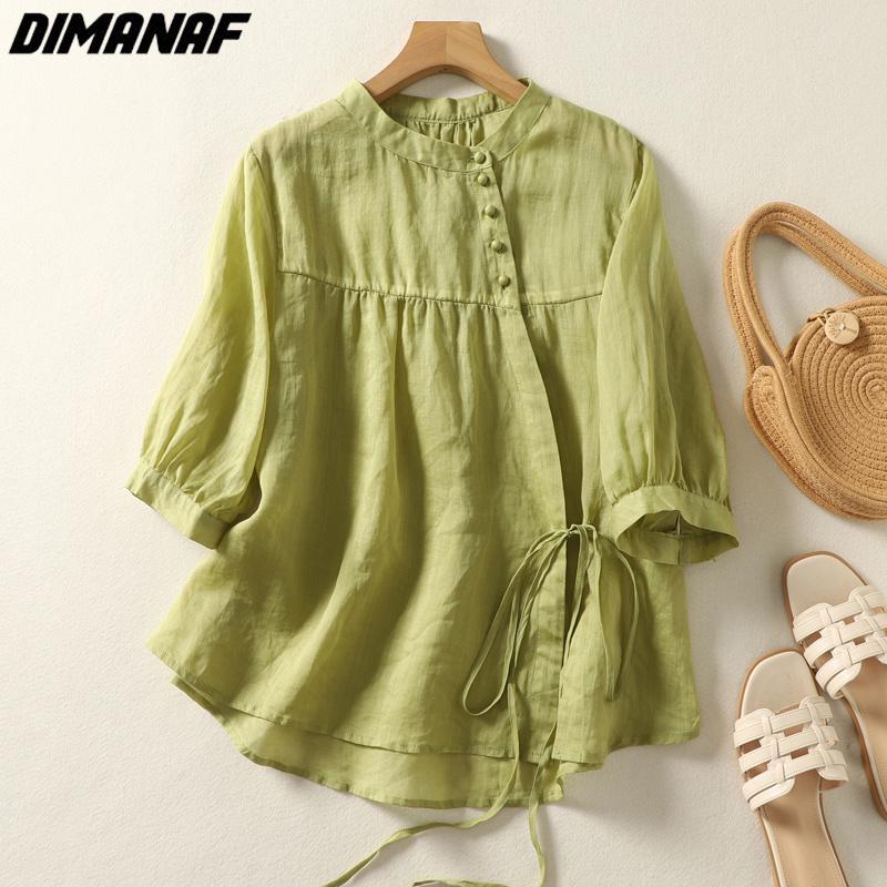 DIMANAF 2023 Plus Size Новая Летняя Блузка Винтажный Твердый Дизайн Хлопковая Повседневная Рубашка Короткий рукав Модные Пуговицы Женская Свободная Рубашка Тонкие Женские Топы
DIMANAF 2023 Plus Size Новая Летняя Блузка Винтажный Твердый Дизайн Хлопковая Повседневная Рубашка Короткий рукав Модные Пуговицы Женская Свободная Рубашка Тонкие Женские Топы