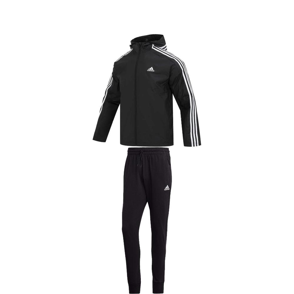 Adidas Zippered Hooded Quick-Dry Jacket And Breathable Comfortable Long Pants Casual Sports Set Men Sportswear Black IB0381+IC9417 M
Adidas Zippered Hooded Quick-Dry Jacket And Breathable Comfortable Long Pants Casual Sports Set Men Sportswear Black IB0381+IC9417 M