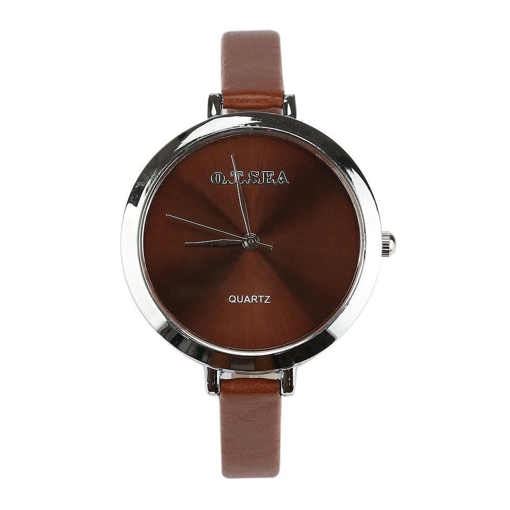 Women Thin Leather Watch Band Luminous Waterproof Casual Quartz Movement Watch Wristwatch Coffee #1
Women Thin Leather Watch Band Luminous Waterproof Casual Quartz Movement Watch Wristwatch Coffee #1