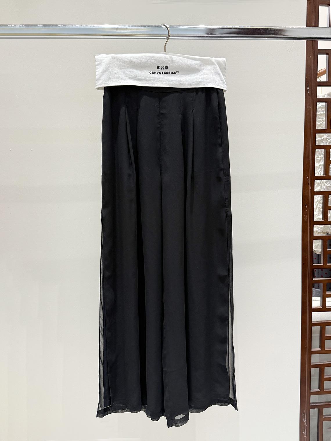 Johnature Chinese Casual Pants Women Summer National Thin Draped Comfortable Cropped Pants S чёрный
Johnature Chinese Casual Pants Women Summer National Thin Draped Comfortable Cropped Pants S чёрный