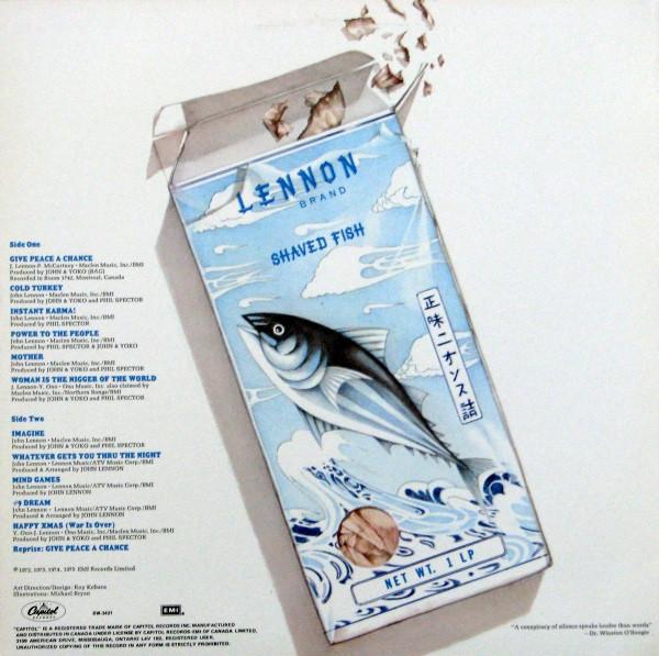 LP Record JOHN LENNON THE PLASTIC ONO BAND Shaved Fish SW3421 Capitol Records 1978 Canada Rock Used
LP Record JOHN LENNON THE PLASTIC ONO BAND Shaved Fish SW3421 Capitol Records 1978 Canada Rock Used