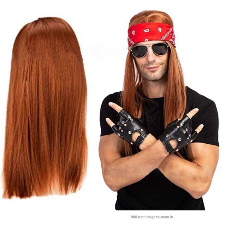 Male and female rock king disco hippie wig carnival party dance party full outfit props Wig+sunglasses+headscarf
Male and female rock king disco hippie wig carnival party dance party full outfit props Wig+sunglasses+headscarf