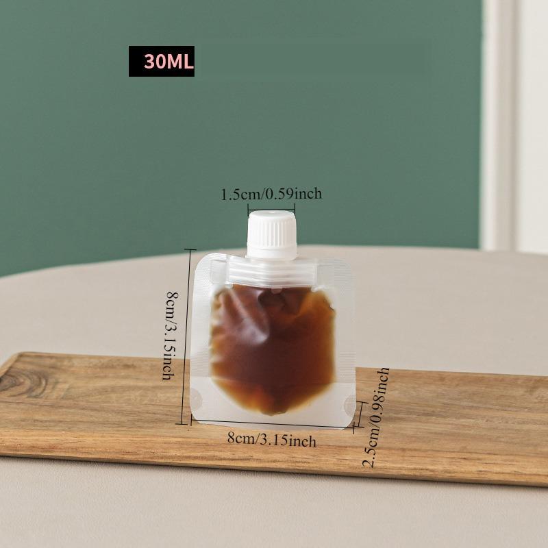 Double Layer Thickened 0.2mm Frosted Self-supporting Suction Nozzle Bag Disposable Spiral Sealed Pouch Coffee Beverage Liquid Sub Packaging Bags 30ml mouth 0.2mm 100pcs
Double Layer Thickened 0.2mm Frosted Self-supporting Suction Nozzle Bag Disposable Spiral Sealed Pouch Coffee Beverage Liquid Sub Packaging Bags 30ml mouth 0.2mm 100pcs