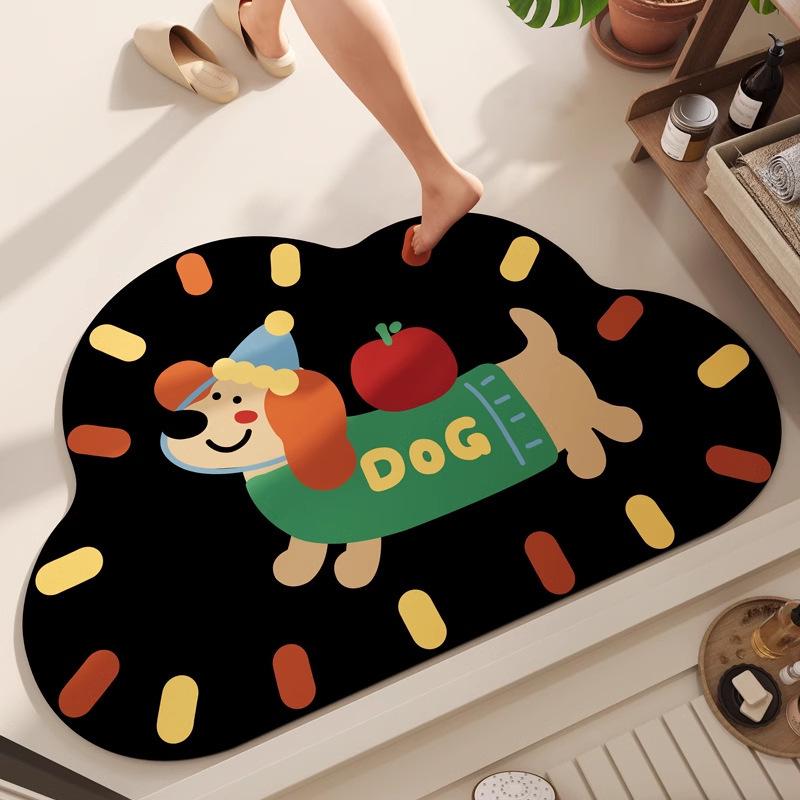 Cartoon Non-Slip Quick Dry Bathroom Mat - Water Absorbent, Stain Resistant Toilet Pad 40*60cm
Cartoon Non-Slip Quick Dry Bathroom Mat - Water Absorbent, Stain Resistant Toilet Pad 40*60cm