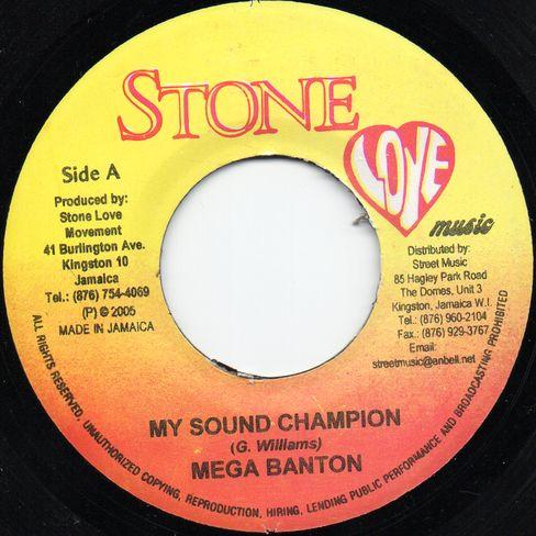 7inch Record MEGA BANTON / RAS MYRHDAK - My Sound Champion / Nutten Nuh Sure NONE Stone Love Musi 2005 Jamaica Reggae, Ska & Dub Used
7inch Record MEGA BANTON / RAS MYRHDAK - My Sound Champion / Nutten Nuh Sure NONE Stone Love Musi 2005 Jamaica Reggae, Ska & Dub Used