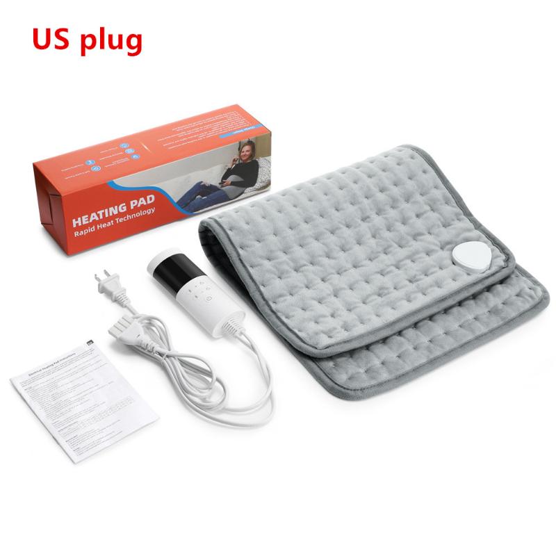 9 Level 4 Mode Timer 30X60Cm Electric Heating Pad Blanket Hot Heated Pad For Abdomen Shoulder Knee Legs Winter Warm Washable US
9 Level 4 Mode Timer 30X60Cm Electric Heating Pad Blanket Hot Heated Pad For Abdomen Shoulder Knee Legs Winter Warm Washable US