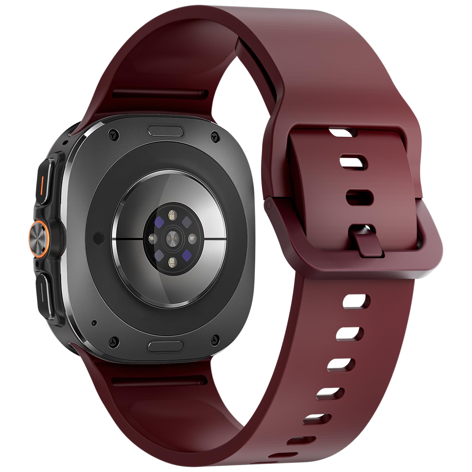 Silicone Band For Samsung Galaxy Watch Ultra 47mm Accessories Sport Bracelet correa Galaxy Watch 7 Ultra 47 mm Original Strap Galaxy Watch Ultra вина червоного кольору
Silicone Band For Samsung Galaxy Watch Ultra 47mm Accessories Sport Bracelet correa Galaxy Watch 7 Ultra 47 mm Original Strap Galaxy Watch Ultra вина червоного кольору