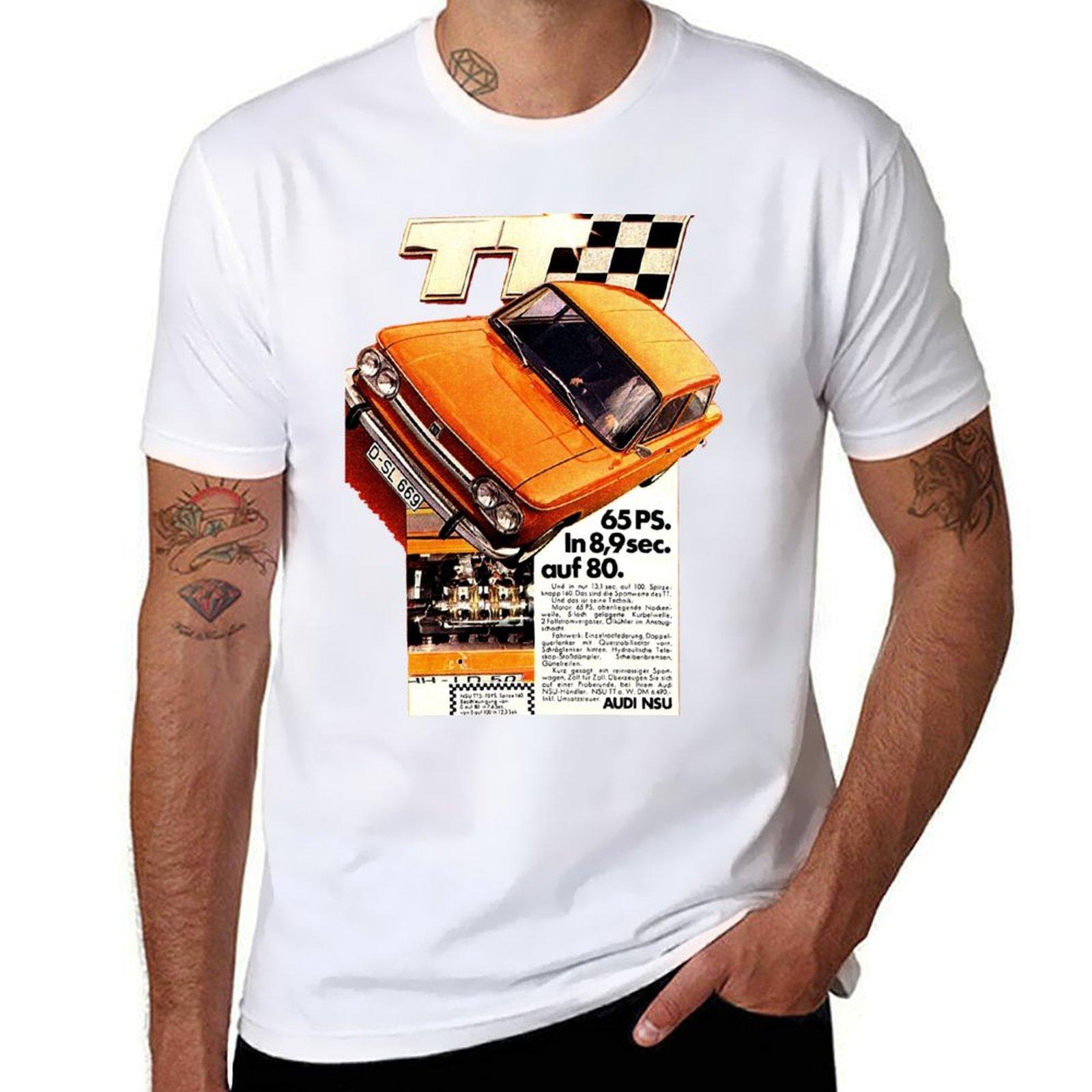 NSU PRINZ TT - ADVERT T-Shirt oversized summer clothes blanks t shirts for men cotton S
NSU PRINZ TT - ADVERT T-Shirt oversized summer clothes blanks t shirts for men cotton S