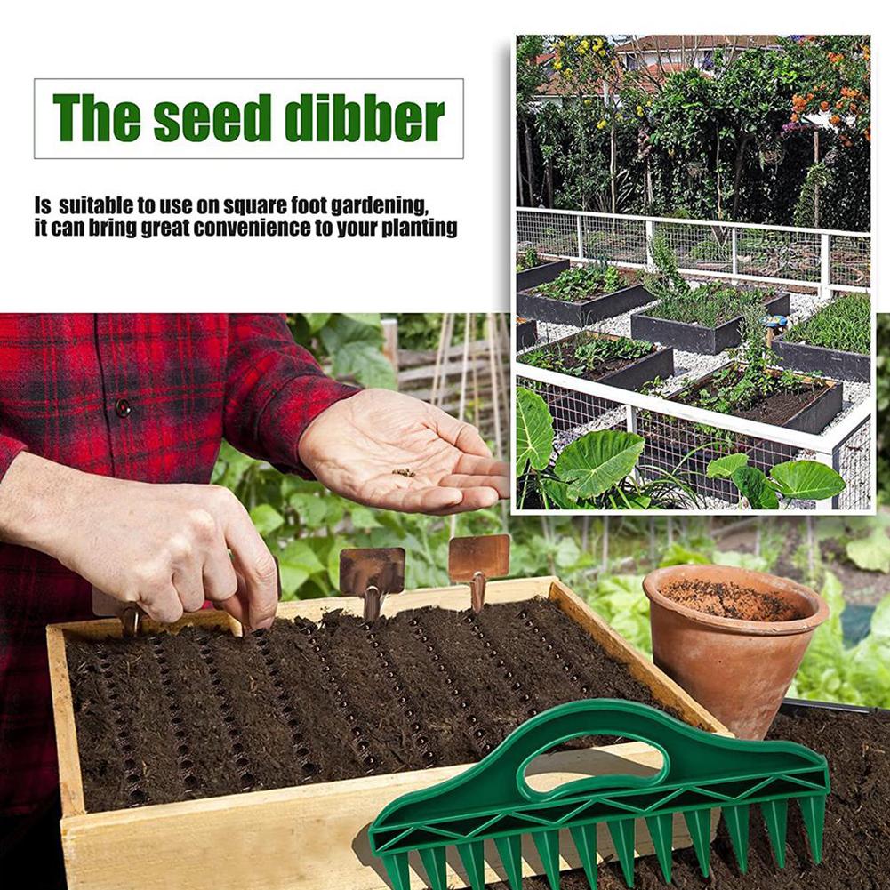 1/2PCS Seeding Hole Puncher Soil Quick Hole Punching Gardening Seed Spacing Tool Vegetable Plant Sowing And Cutting Tool
1/2PCS Seeding Hole Puncher Soil Quick Hole Punching Gardening Seed Spacing Tool Vegetable Plant Sowing And Cutting Tool