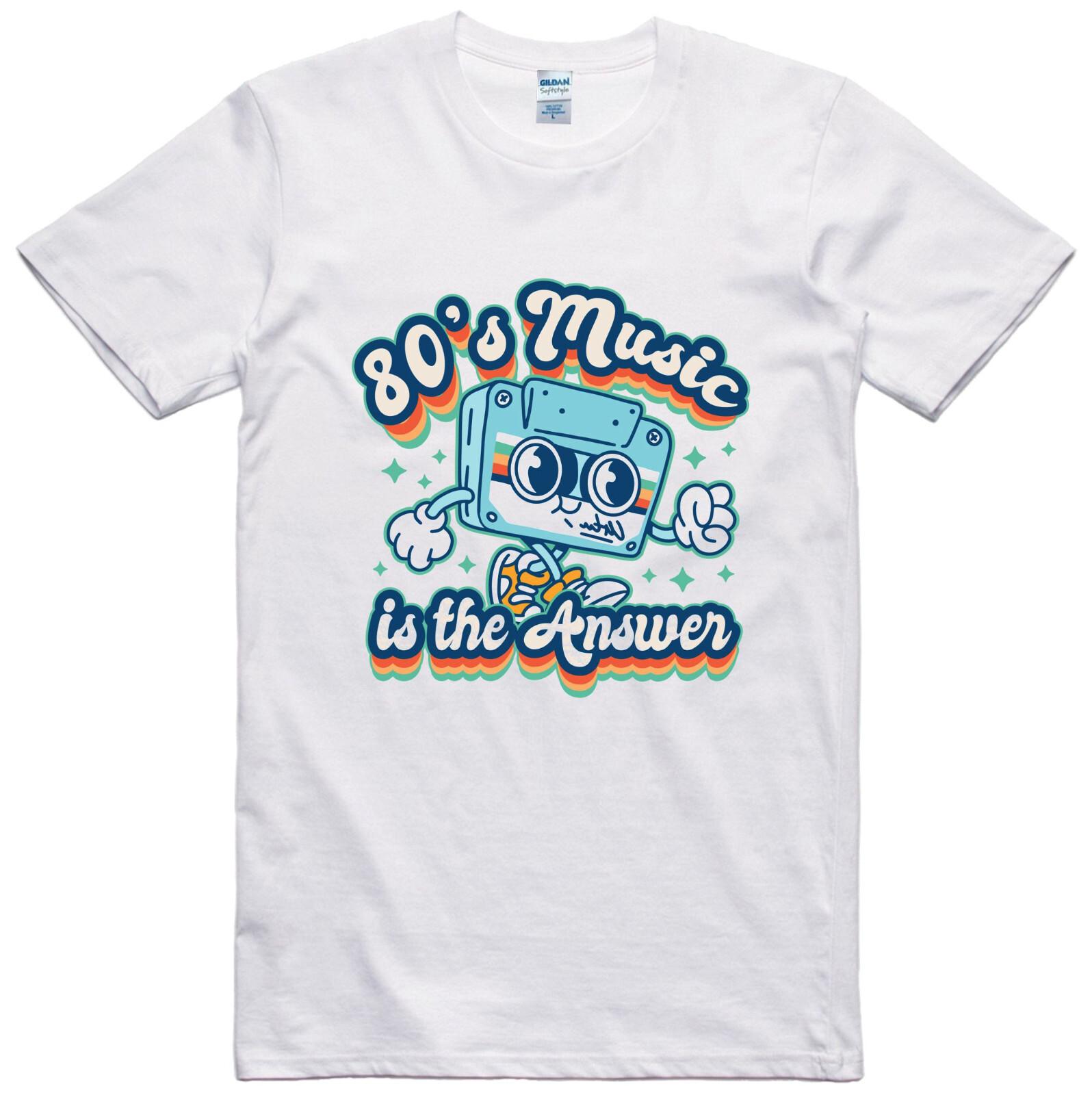 Funny T Shirt 80 s Cassette Music Cotton Tee 5XL різнокольоровий
Funny T Shirt 80 s Cassette Music Cotton Tee 5XL різнокольоровий
