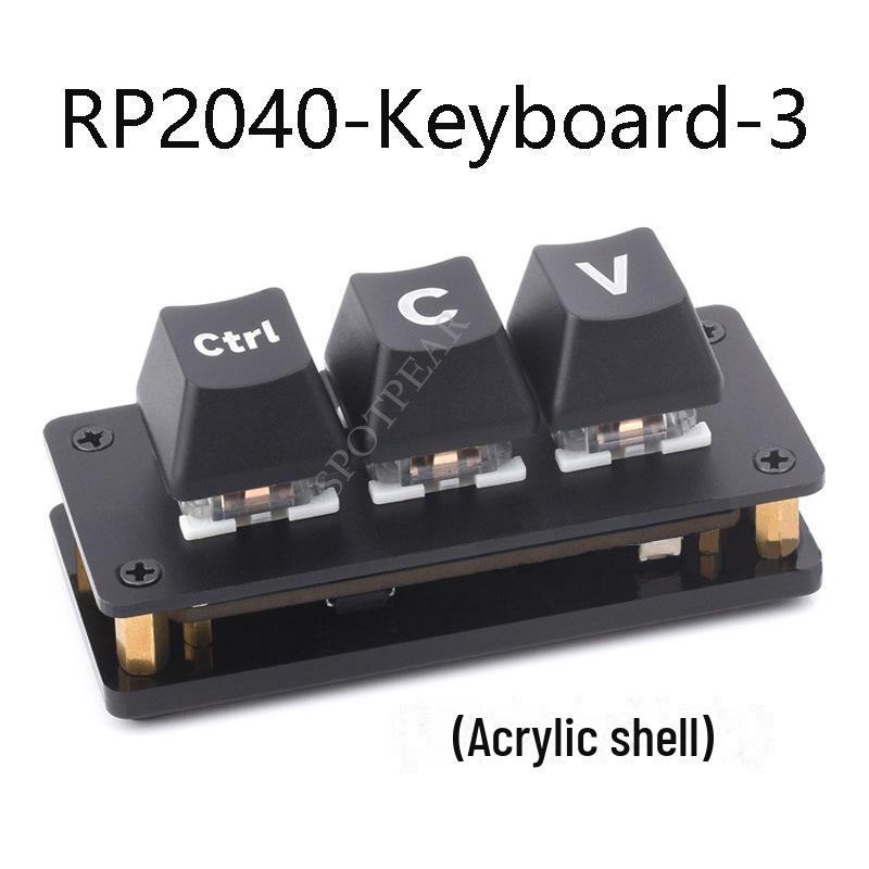 Raspberry Pi PICO RP2040 Ctrl CV Програмована клавіатура з трьома кнопками - Без драйверів
Raspberry Pi PICO RP2040 Ctrl CV Програмована клавіатура з трьома кнопками - Без драйверів