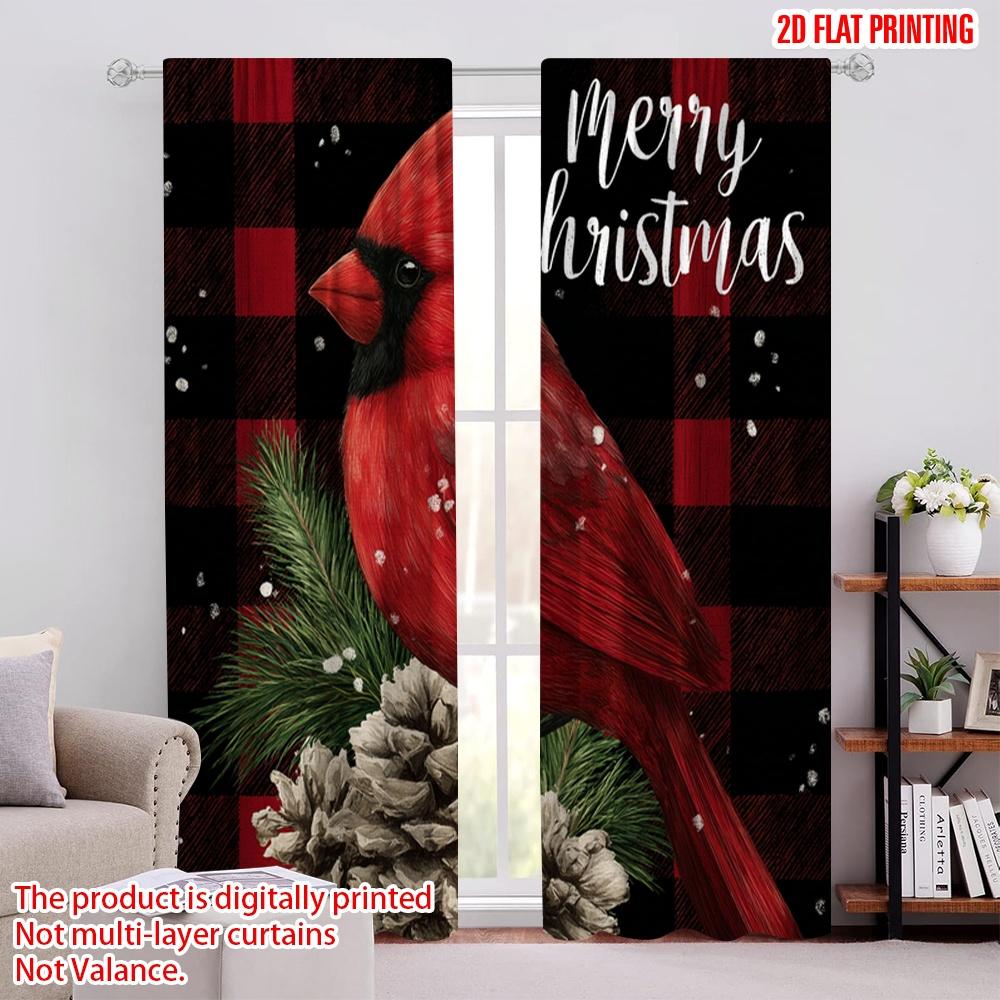 2pcs,2D plane printing Creative Curtains Cardinal Bird Durable 100% Polyester Fabric (without rod) Versatile All Use for Living 52.50 × 116.00 cm 2 pcs
2pcs,2D plane printing Creative Curtains Cardinal Bird Durable 100% Polyester Fabric (without rod) Versatile All Use for Living 52.50 × 116.00 cm 2 pcs