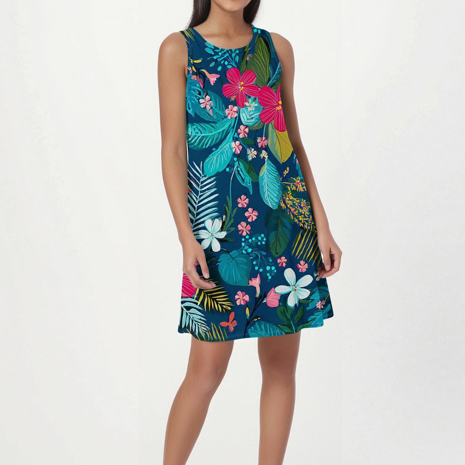 Sleeveless Floral Print A-Line Dress for Women Summer Dresses for Women 2026 Sundresses for Women 2026 Summer Dress XXL
Sleeveless Floral Print A-Line Dress for Women Summer Dresses for Women 2026 Sundresses for Women 2026 Summer Dress XXL