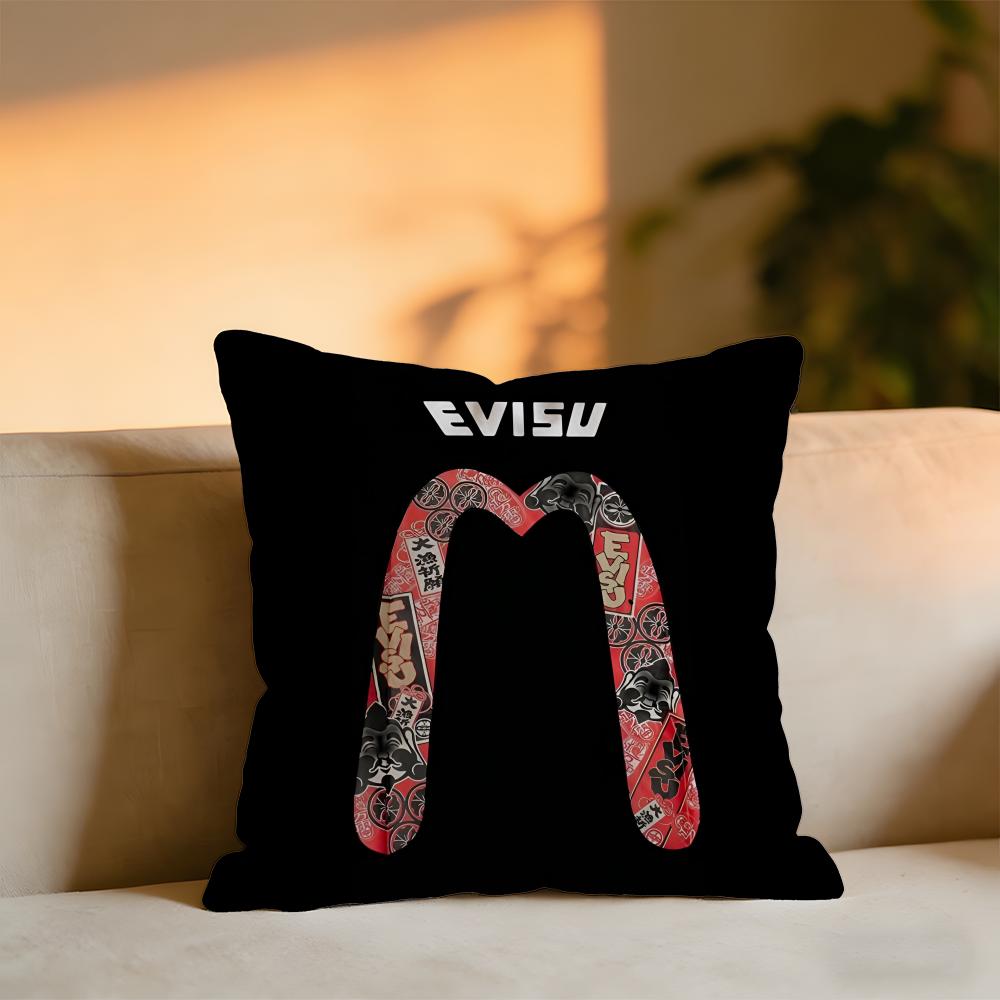 Evisufashion Evisu Logo Cushion Cover Cozy Velvet Throw PillowSoft Warm Cushion For Sofa Bed 30X30cm
Evisufashion Evisu Logo Cushion Cover Cozy Velvet Throw PillowSoft Warm Cushion For Sofa Bed 30X30cm
