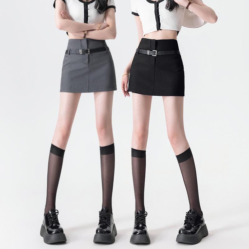 2024 Gray High-Waisted A-Line Midi Skirt for Women - Summer Anti-Exposure Hip-Hugging Style M
2024 Gray High-Waisted A-Line Midi Skirt for Women - Summer Anti-Exposure Hip-Hugging Style M