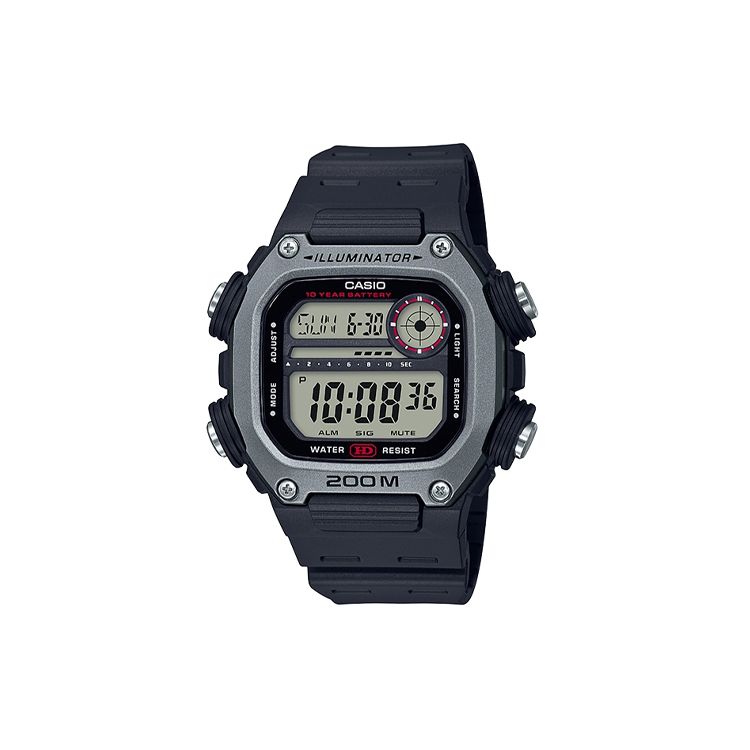 Casio G-Squad Series Retro Fashion Trend Street Ten-Year Power Digital LCD Display 200 Meters Waterproof Sports Quartz Watch Men watches DW-291H-1A Gray Dial
Casio G-Squad Series Retro Fashion Trend Street Ten-Year Power Digital LCD Display 200 Meters Waterproof Sports Quartz Watch Men watches DW-291H-1A Gray Dial
