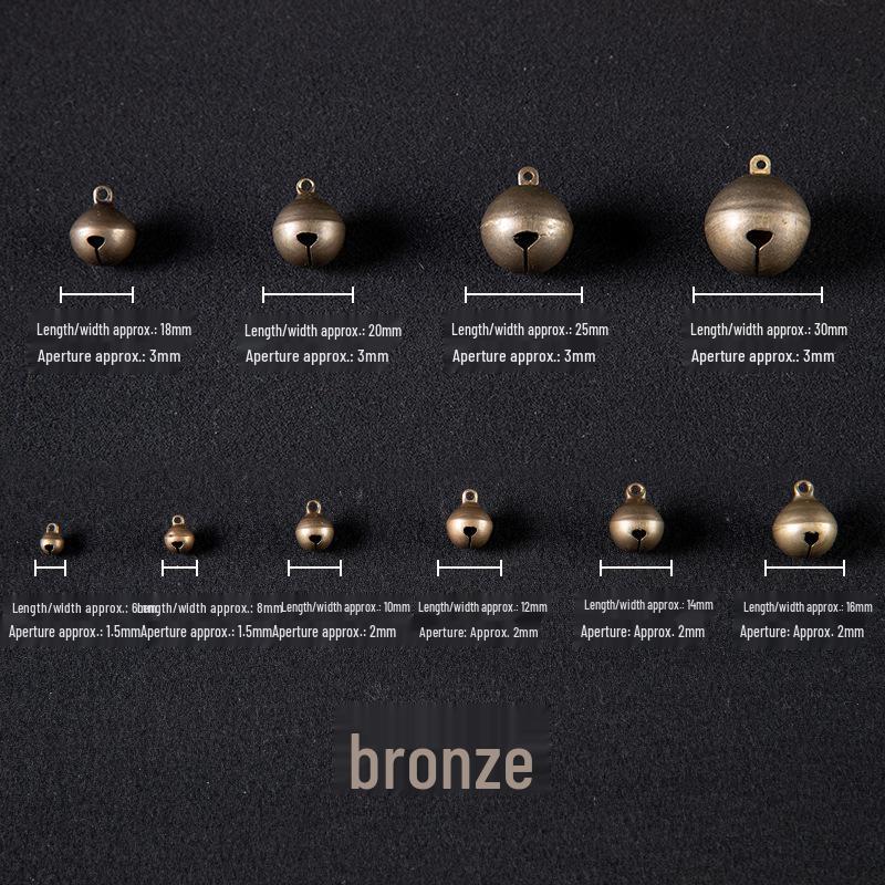 Eco-Friendly Electroplated Copper Christmas Bells – Small DIY Ornaments and Pendants (Metal) 6mm
Eco-Friendly Electroplated Copper Christmas Bells – Small DIY Ornaments and Pendants (Metal) 6mm