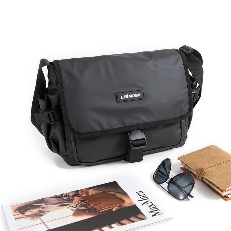 Водонепроницаемая корейская модная сумка-мессенджер - унисекс, большая вместимость, функциональный дизайн чёрный
Водонепроницаемая корейская модная сумка-мессенджер - унисекс, большая вместимость, функциональный дизайн чёрный