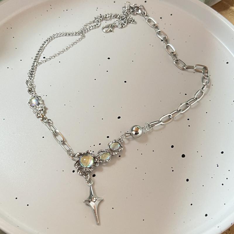 Korean Crystal Opal Moonstone Necklaces for Women Layered Zircon Star Choker Collar Aesthetic Trendy Egirl Necklace Jewelry
Korean Crystal Opal Moonstone Necklaces for Women Layered Zircon Star Choker Collar Aesthetic Trendy Egirl Necklace Jewelry