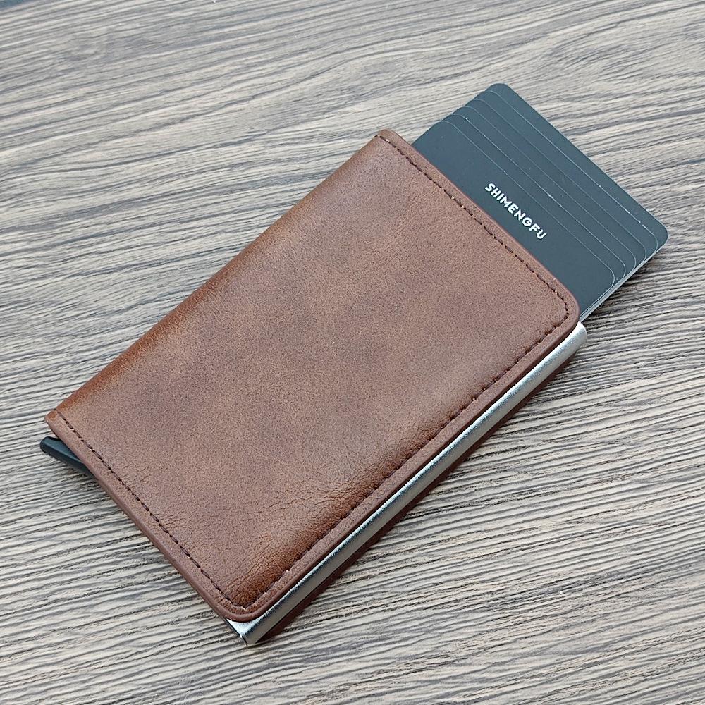 Men s Large Capacity Minimalist Anti-RFID Metal Card Holder with Automatic Pop-Up Feature
Men s Large Capacity Minimalist Anti-RFID Metal Card Holder with Automatic Pop-Up Feature