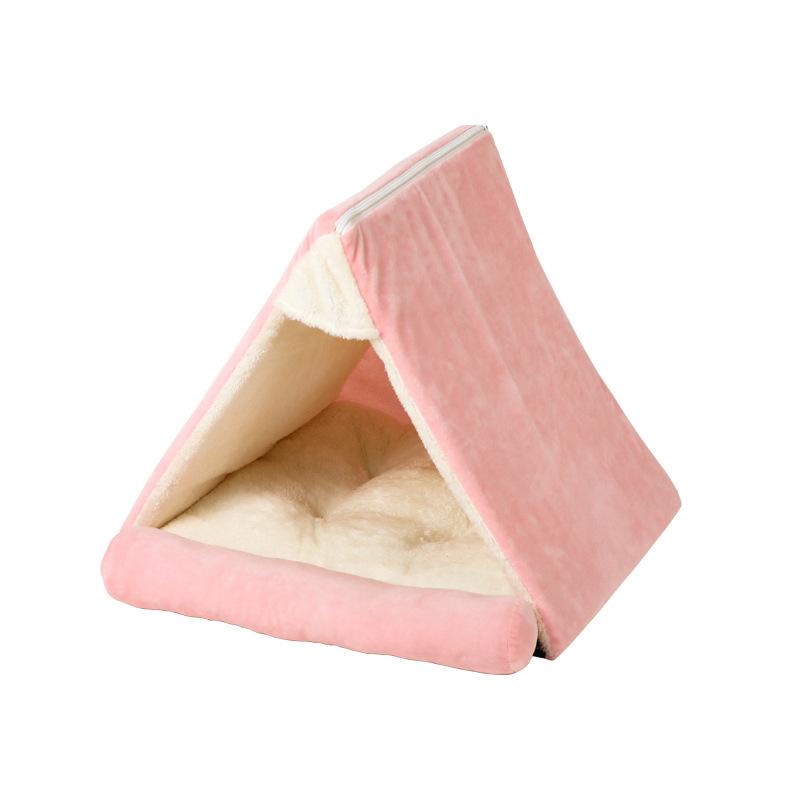 Korean version INS wind autumn and winter pet tent dog bed thickened dog mat indoor kennel Nordic simple cat nest tent S:50*40*45 рожевий
Korean version INS wind autumn and winter pet tent dog bed thickened dog mat indoor kennel Nordic simple cat nest tent S:50*40*45 рожевий