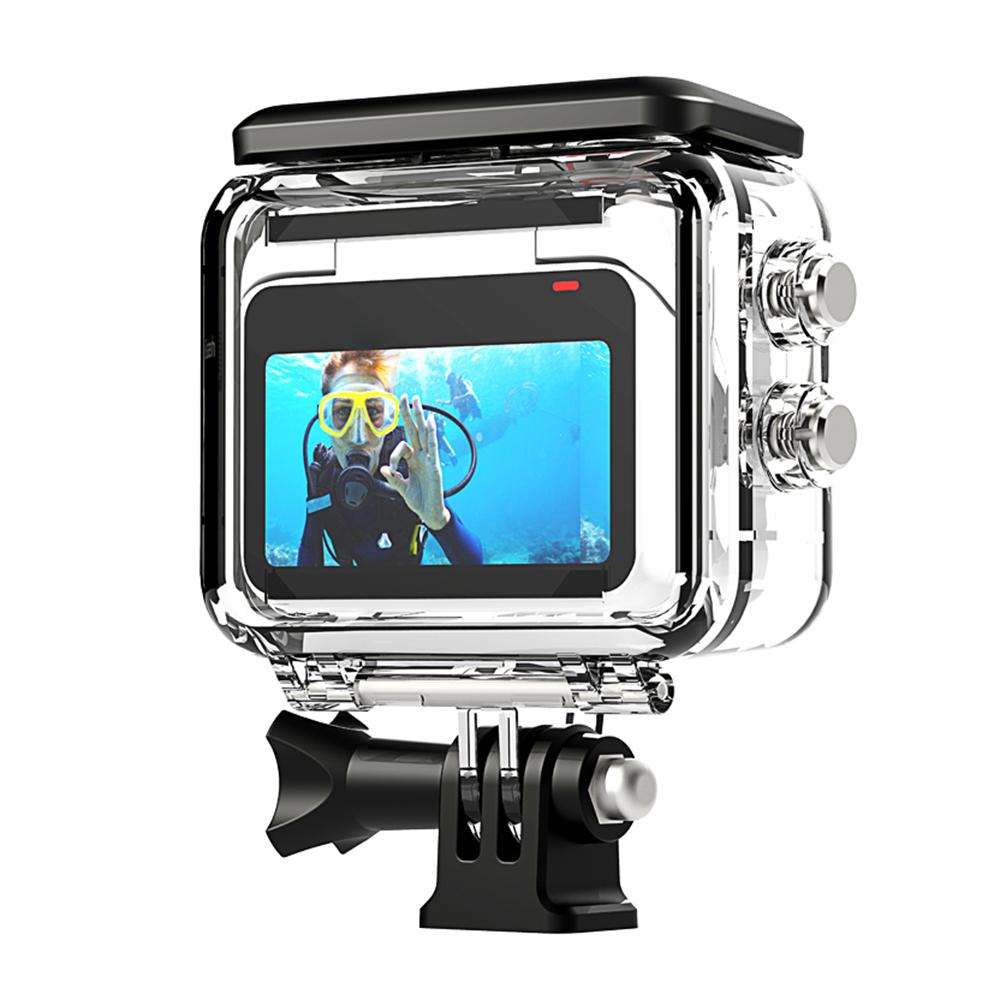 40m Waterproof Case for Insta360 GO 3 Camera PC+Stainless Steel Thumb Camera Underwater Diving Cover Type A
40m Waterproof Case for Insta360 GO 3 Camera PC+Stainless Steel Thumb Camera Underwater Diving Cover Type A