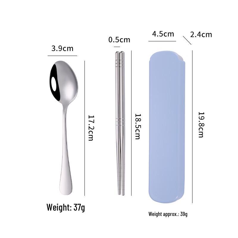 Ru Han 304 Stainless Steel Portable Cutlery Set
Ru Han 304 Stainless Steel Portable Cutlery Set