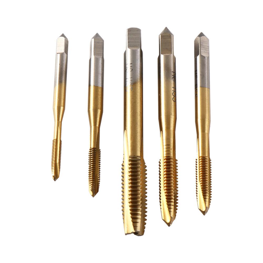 5PCS Straight Flute Thread Tap Spiral Point Screw Threaded Tap Screw Tap Tapping Tool 1set
5PCS Straight Flute Thread Tap Spiral Point Screw Threaded Tap Screw Tap Tapping Tool 1set