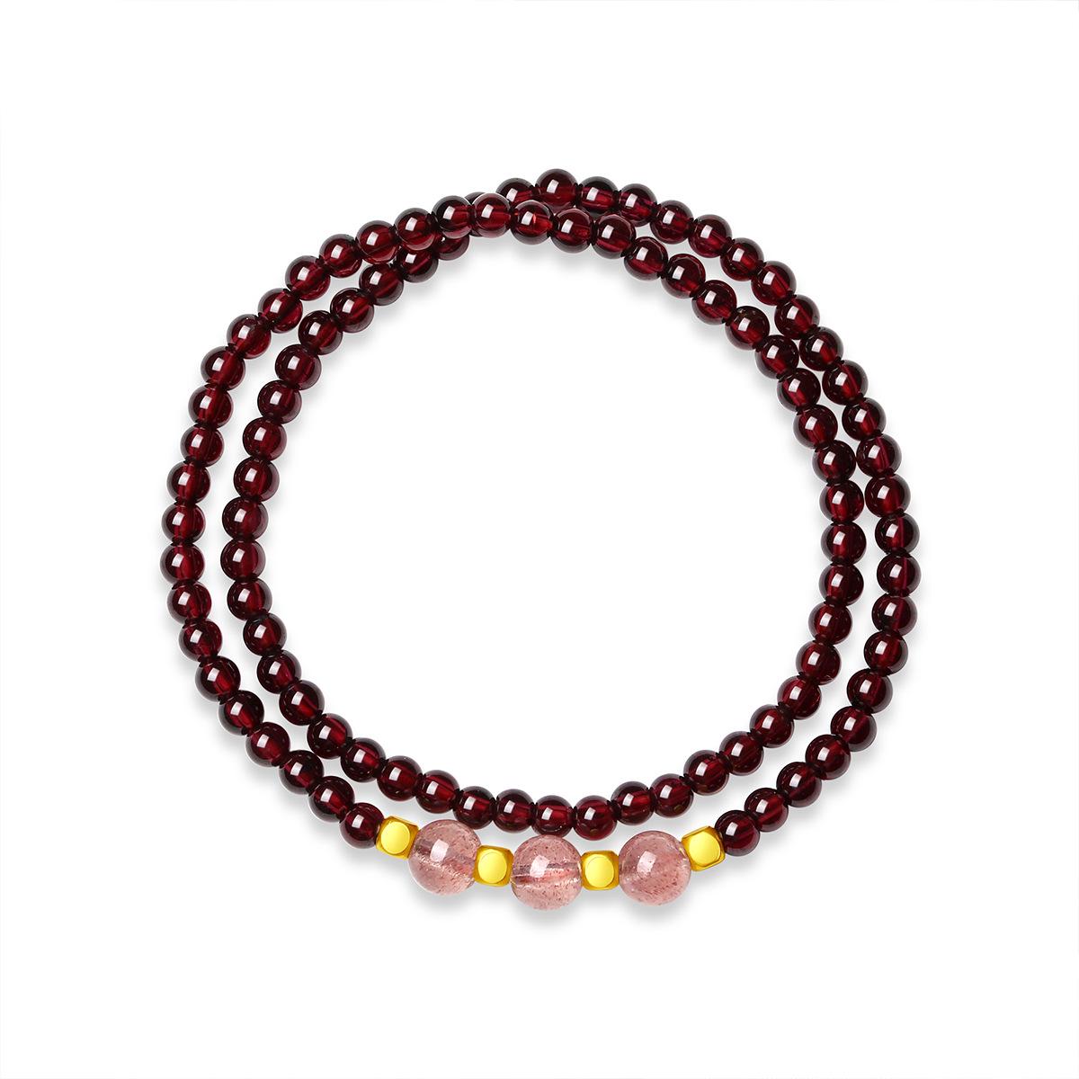 Браслет из граната цвета персикового цвета «Звездный город», двойной обхват, легкая роскошь, универсальное высококлассное многослойное украшение для рук для леди.
Браслет из граната цвета персикового цвета «Звездный город», двойной обхват, легкая роскошь, универсальное высококлассное многослойное украшение для рук для леди.