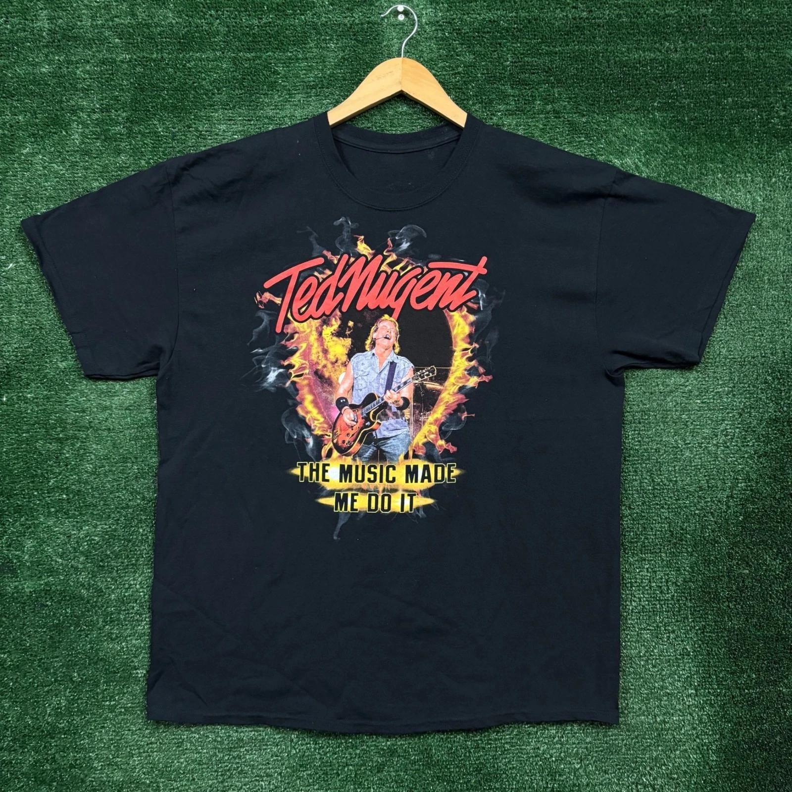 Ted Nugent The Music Made Me Do It T-shirt Size Extra Large XL
Ted Nugent The Music Made Me Do It T-shirt Size Extra Large XL