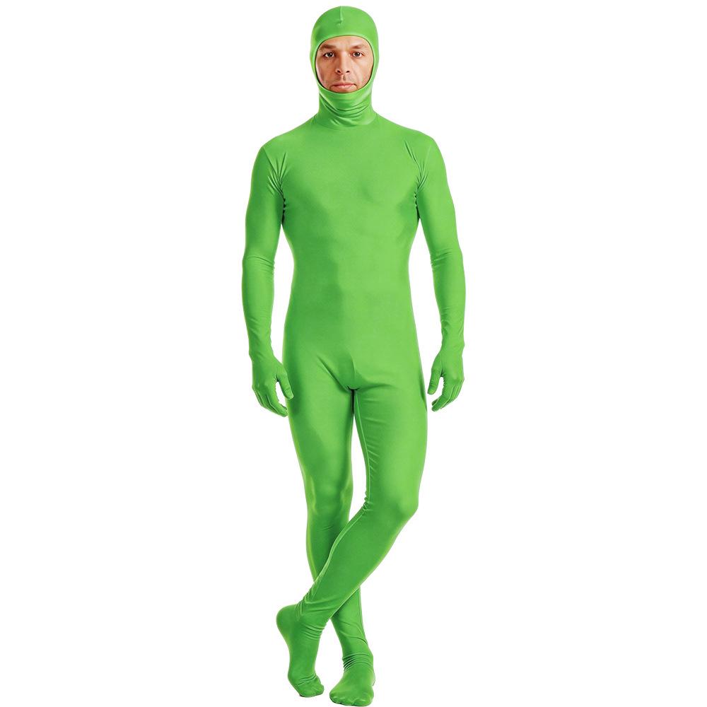 Halloween Open-Face Zentai Stretchy Jumpsuit Costume for Cosplay & Stage Performance Child 120 светло-зеленый
Halloween Open-Face Zentai Stretchy Jumpsuit Costume for Cosplay & Stage Performance Child 120 светло-зеленый