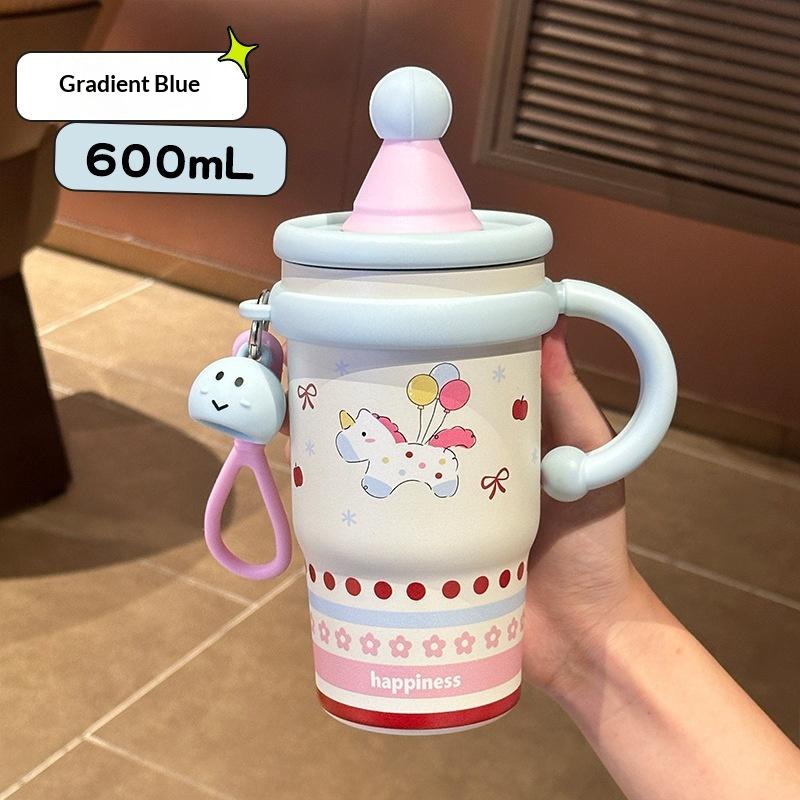 600Ml Capacity Stainless Steel 316 Insulated Tumbler Cartoon Design Includes A Straw And Handle Suitable For Children Or As A Co синий
600Ml Capacity Stainless Steel 316 Insulated Tumbler Cartoon Design Includes A Straw And Handle Suitable For Children Or As A Co синий