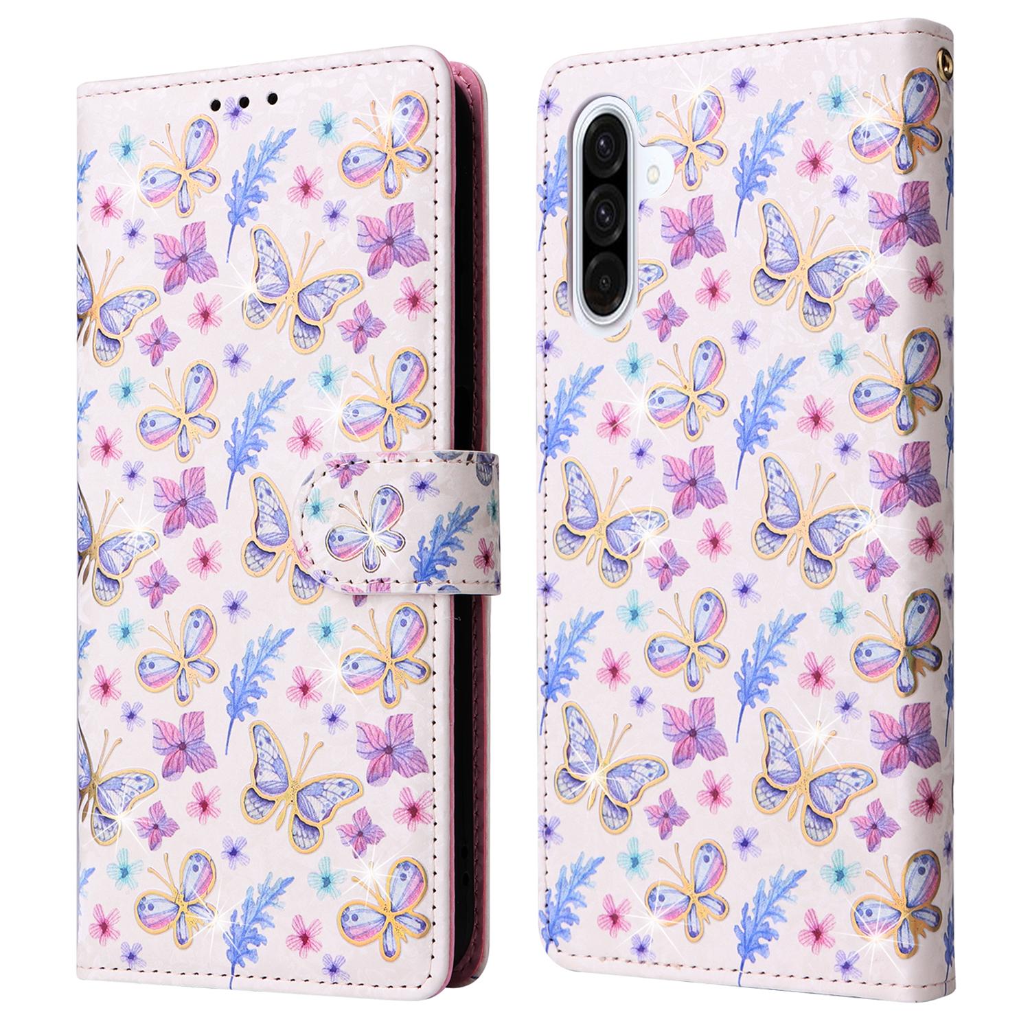 For Samsung Galaxy A17 5G/A26 5G Case RFID Blocking Flower Leather Phone Cover with Wrist Strap Butterfly Flower
For Samsung Galaxy A17 5G/A26 5G Case RFID Blocking Flower Leather Phone Cover with Wrist Strap Butterfly Flower