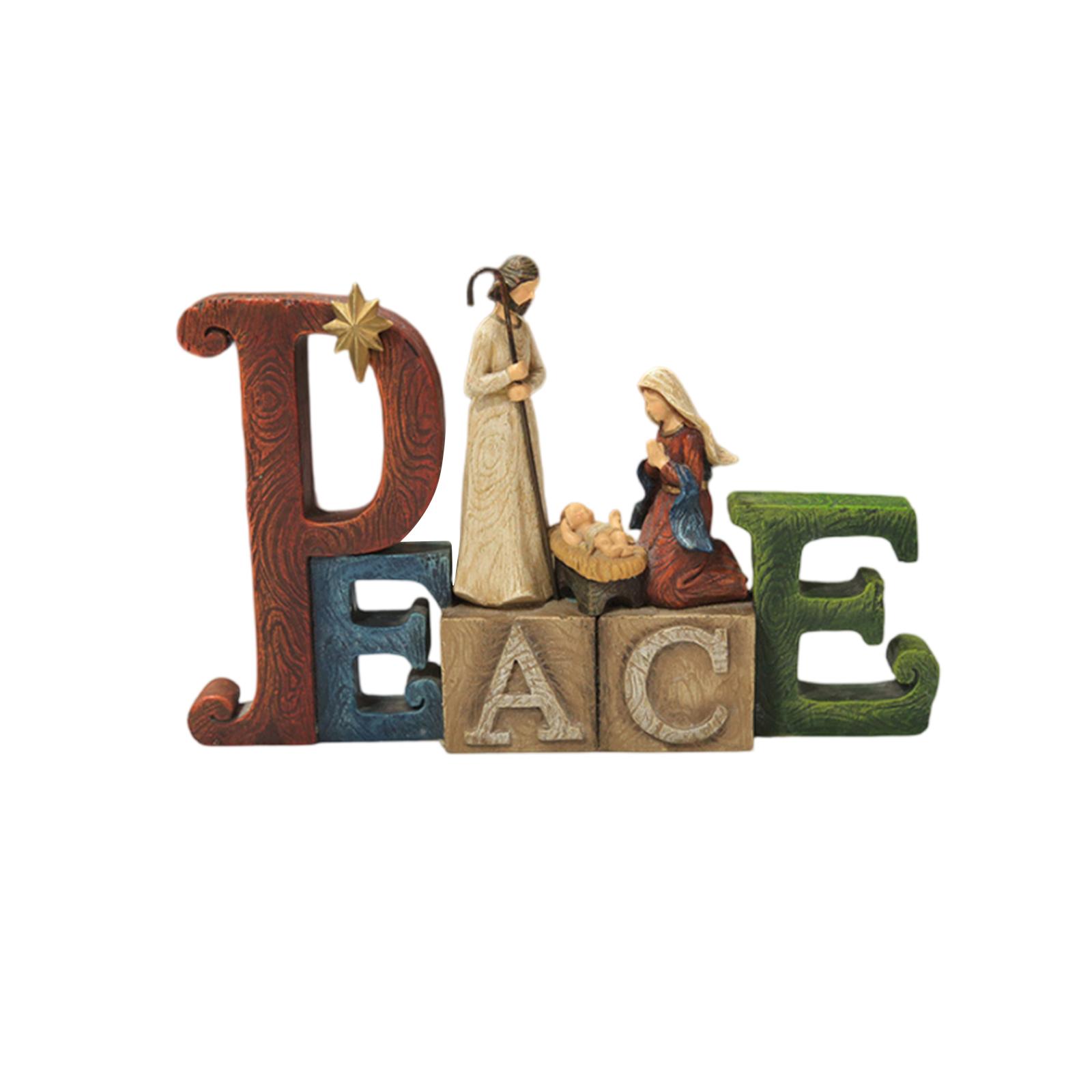 Home Study Decoration Handicrafts And Ornaments, Imitation Wood Carvings Of The Holy And Mother, Resin Gift , Photo Props One Size
Home Study Decoration Handicrafts And Ornaments, Imitation Wood Carvings Of The Holy And Mother, Resin Gift , Photo Props One Size