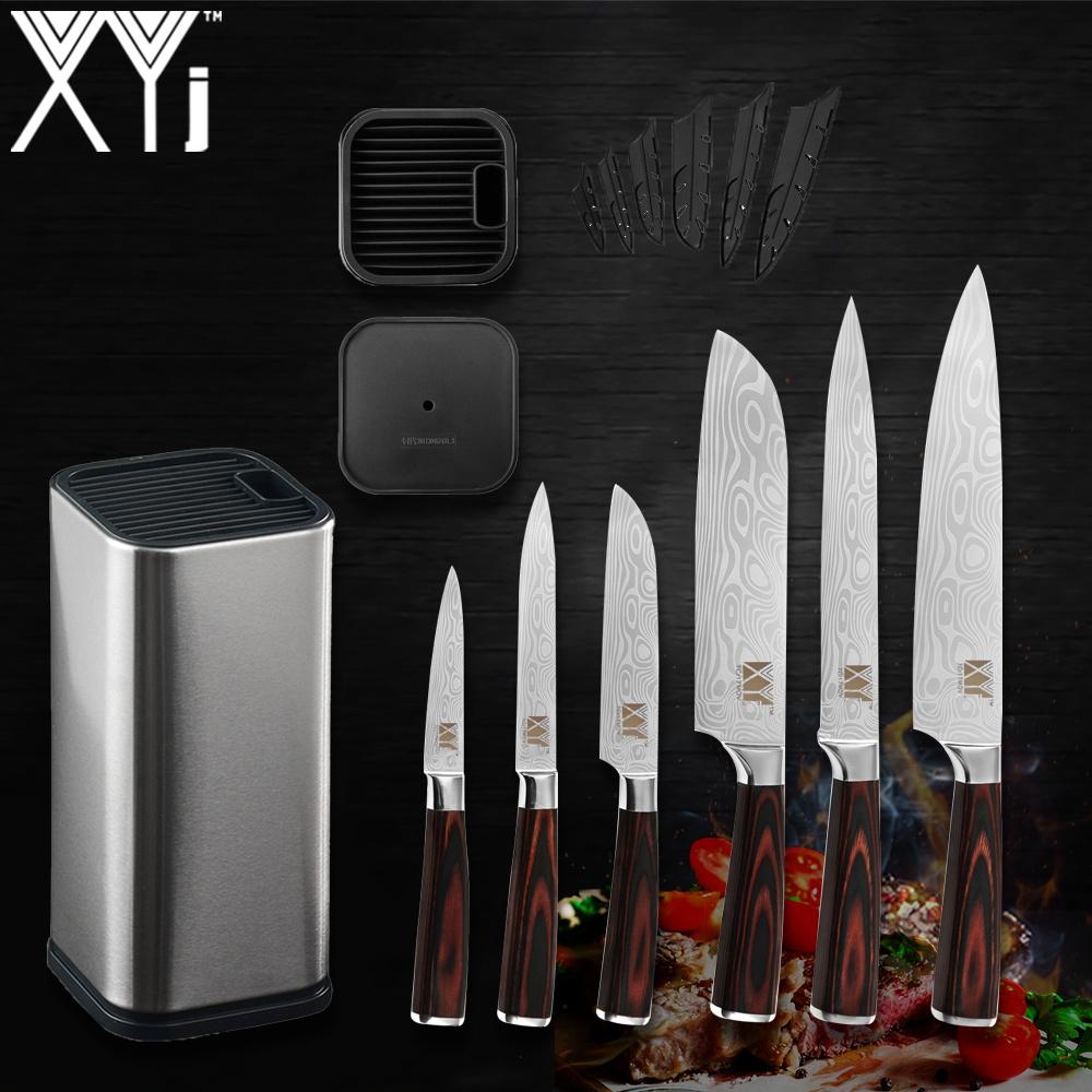 7pcs Кухня Шеф-повар инструмент Набор нержавеющей стали нож хранения Box держатель хлеб нарезки Утилита Paring Нож Инструменты
7pcs Кухня Шеф-повар инструмент Набор нержавеющей стали нож хранения Box держатель хлеб нарезки Утилита Paring Нож Инструменты