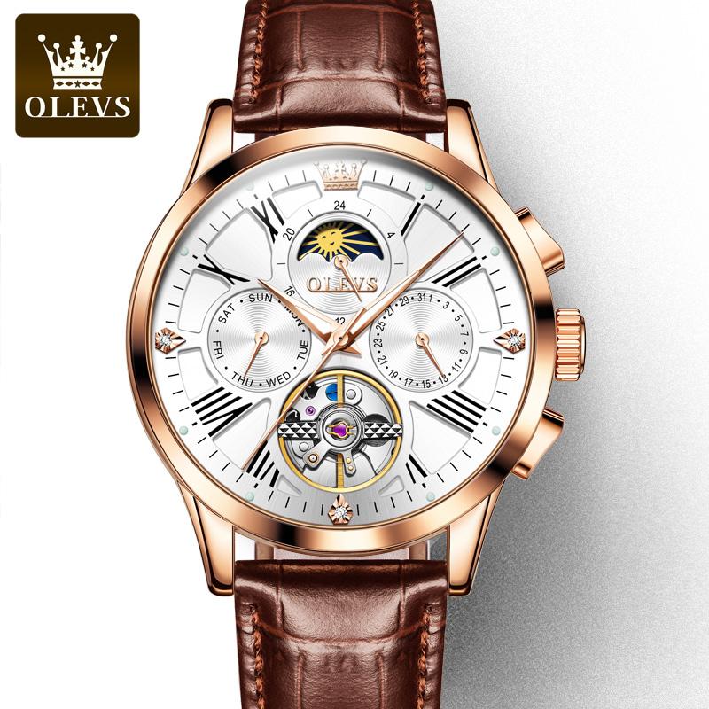 Багатофункціональний водонепроникний чоловічий годинник OELVS Skeleton Tourbillon Automatic Mechanical
Багатофункціональний водонепроникний чоловічий годинник OELVS Skeleton Tourbillon Automatic Mechanical