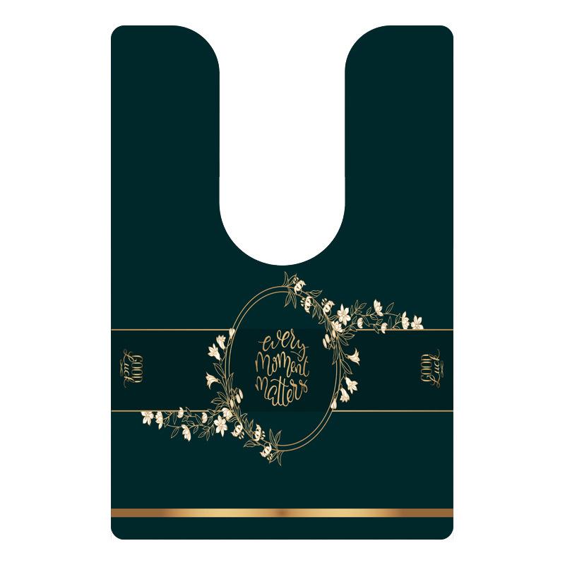 Коврик для ног в форме буквы U, коврик для пола в ванную комнату, водонепроницаемый и грязеотталкивающий коврик из ПВХ, нескользящий коврик для туалета и ванной комнаты 45*50cm
Коврик для ног в форме буквы U, коврик для пола в ванную комнату, водонепроницаемый и грязеотталкивающий коврик из ПВХ, нескользящий коврик для туалета и ванной комнаты 45*50cm