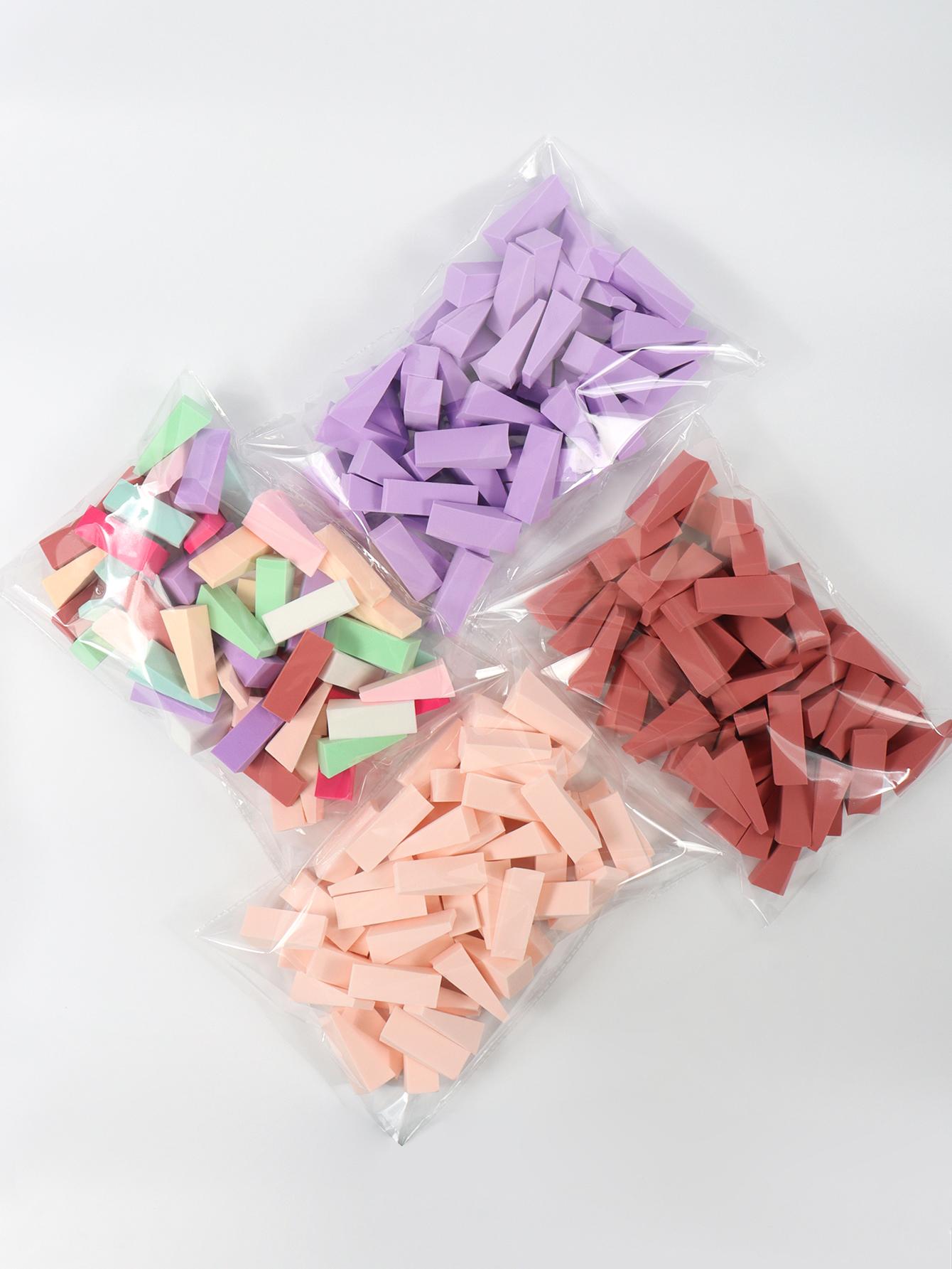 50 Pieces of Random Color Facial Curve Mixed Makeup Sponge, Latex Free, Small Wedge-Shaped Smooth Application Beauty Sponge Appl
50 Pieces of Random Color Facial Curve Mixed Makeup Sponge, Latex Free, Small Wedge-Shaped Smooth Application Beauty Sponge Appl