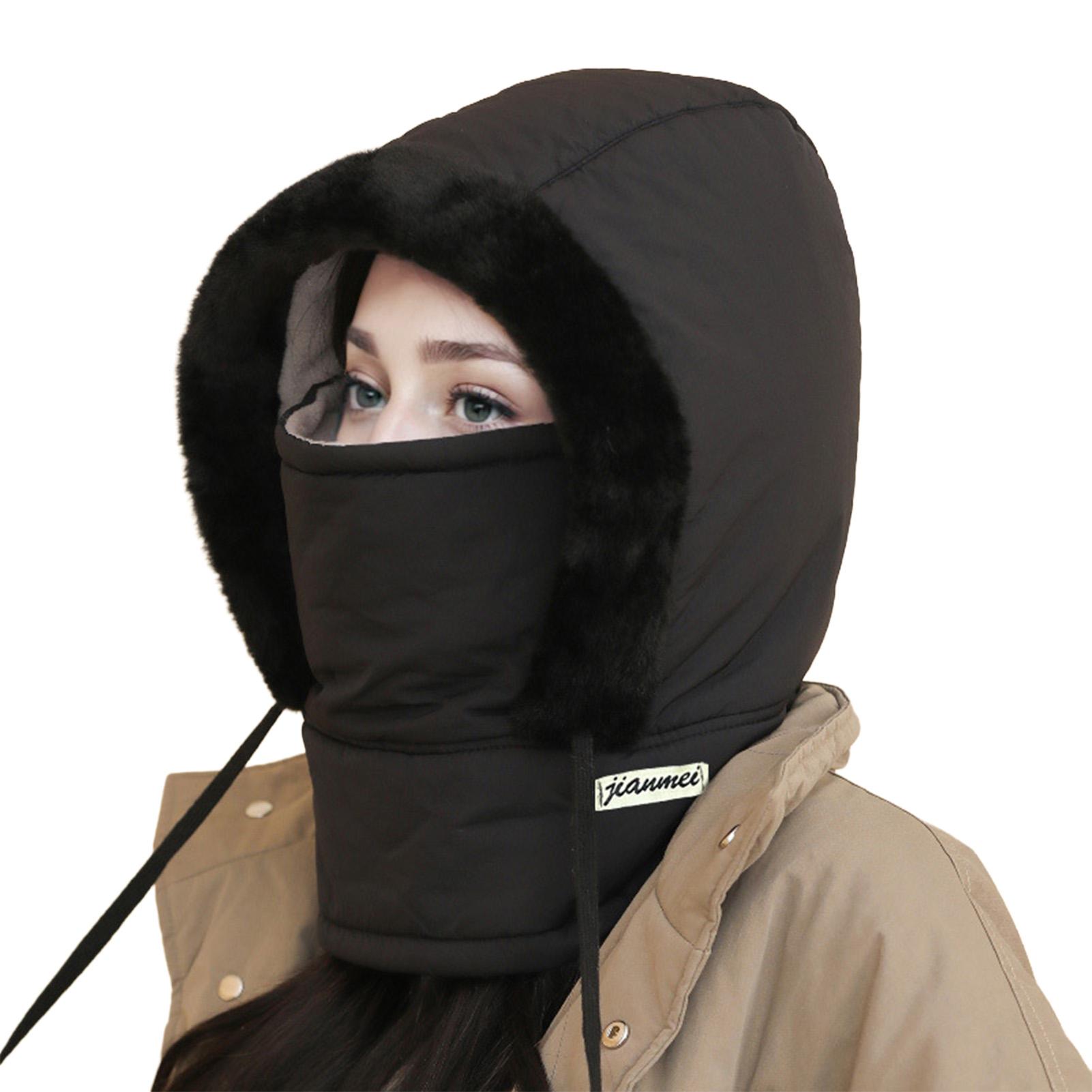 Winter Warmer Hat Thermal Warm Cap with Face Mask Adjustable Windproof Waterproof for Skiing Hiking Outdoor Activities Men Women чорний
Winter Warmer Hat Thermal Warm Cap with Face Mask Adjustable Windproof Waterproof for Skiing Hiking Outdoor Activities Men Women чорний