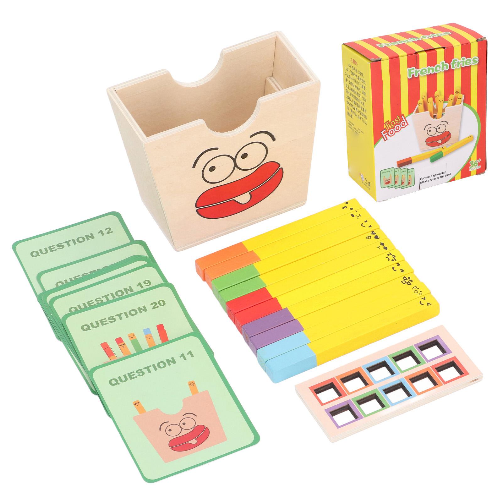 French Fries Matching Toy Stimulation Basswood Pretend French Fries Color Matching Games for
French Fries Matching Toy Stimulation Basswood Pretend French Fries Color Matching Games for
