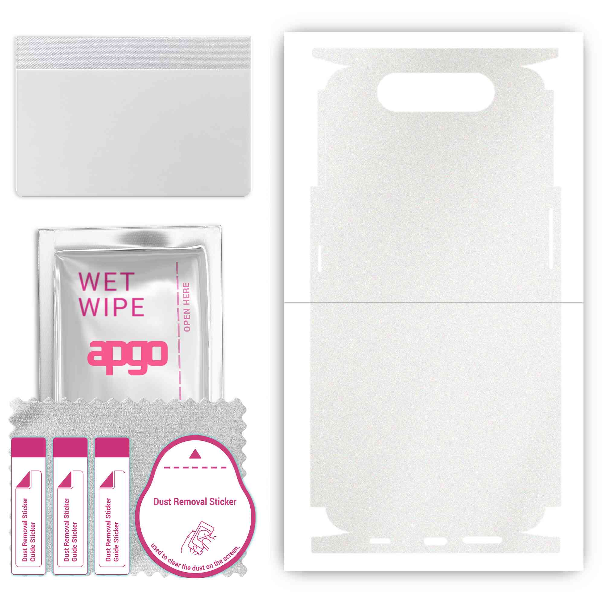 apgo Protective Skin Sticker for the back+sides compatible with Samsung Galaxy A80, Full Wrap Film, Foil, Vinyl - Pattern Matte Transparent
apgo Protective Skin Sticker for the back+sides compatible with Samsung Galaxy A80, Full Wrap Film, Foil, Vinyl - Pattern Matte Transparent