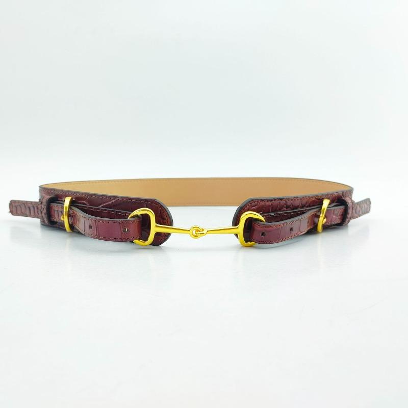 Mary Women s leather belt - vintage crocodile embossed genuine leather waist belt - no-drill lightweight luxury belt 98cm бордовий
Mary Women s leather belt - vintage crocodile embossed genuine leather waist belt - no-drill lightweight luxury belt 98cm бордовий